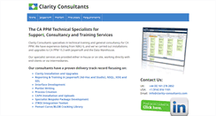 Desktop Screenshot of clarity-consultants.com